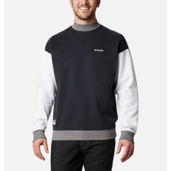 Columbia Sweater Heren, Mountain View Crew Zwart Wit Grijs, 76LYOCRFH